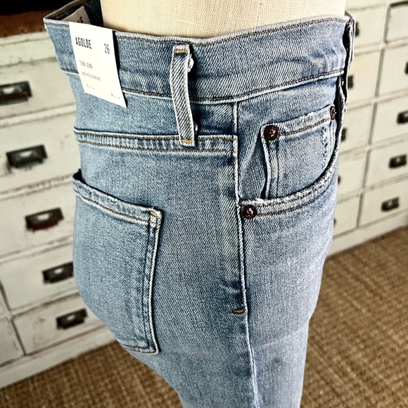 Agolde Toni Mid Rise Straight Jeans Size 26 - Picture 5 of 14